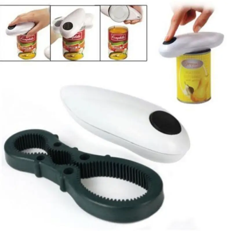 Electric Can Opener Automatic Bottle Opener Cordless One Tin Touch