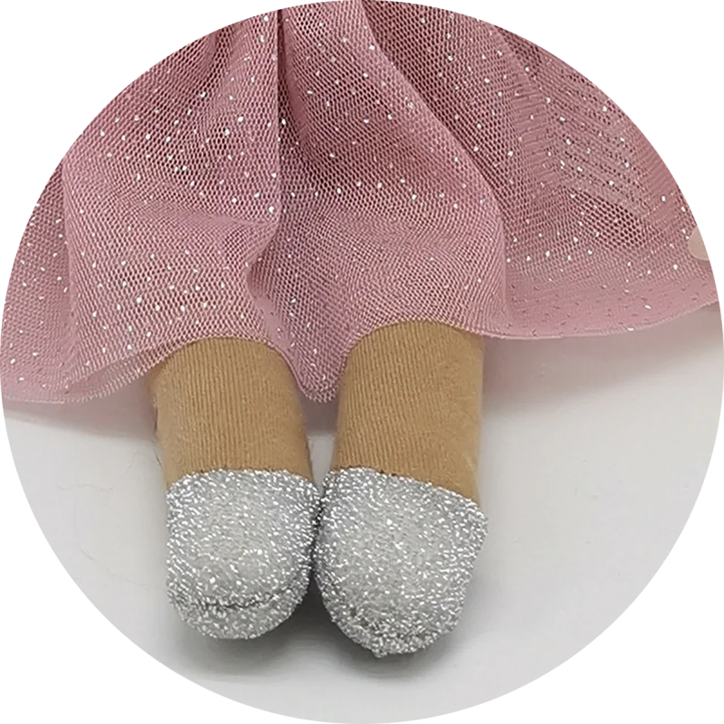 Professional Christmas Kids 2023 35cm Soft Bed Plush Toy For Baby