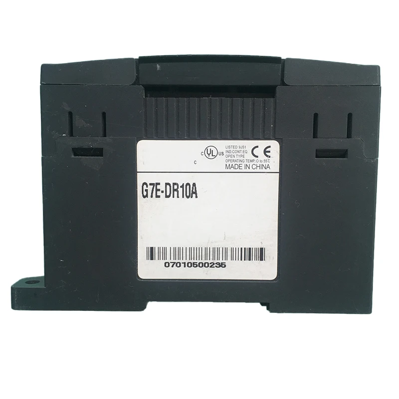 New Original G7E-DR10A G7E series mixed I/O expansion module with relay output. It expands PLC input and output points for switching signal collection and actuator driving. Featuring stable operation