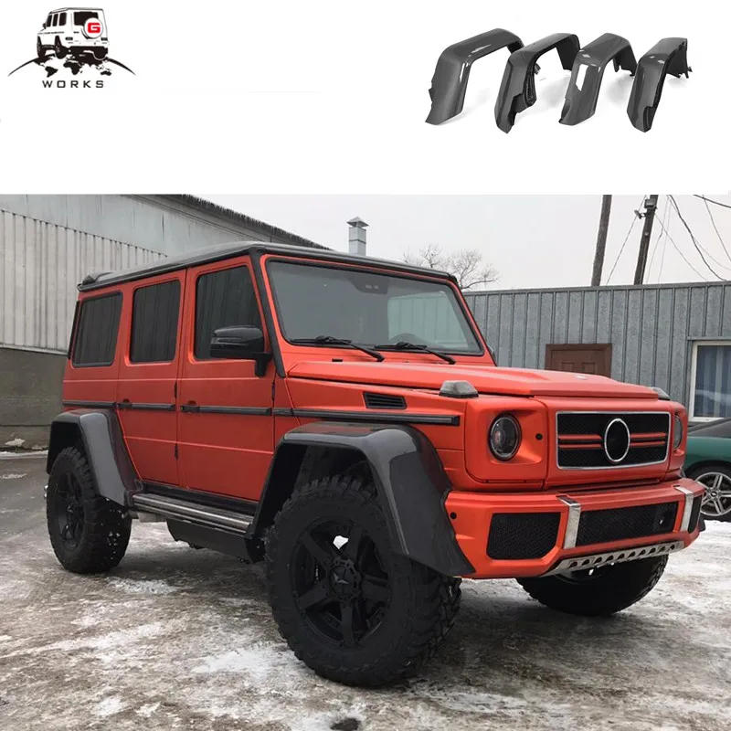 Gクラス　AMG　W463　純正　フロントオーバーフェンダー　右　新車外し メルセデス・ベンツ Gクラス W463用 4x4スタイル ワイドオーバー