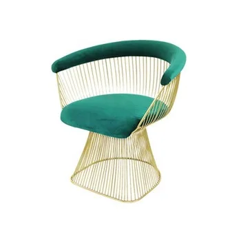 
Скандинавский кованый домашний Одноместный стул, диван, обеденный стул, розовый стул для отдыха, можно настроить цвета 