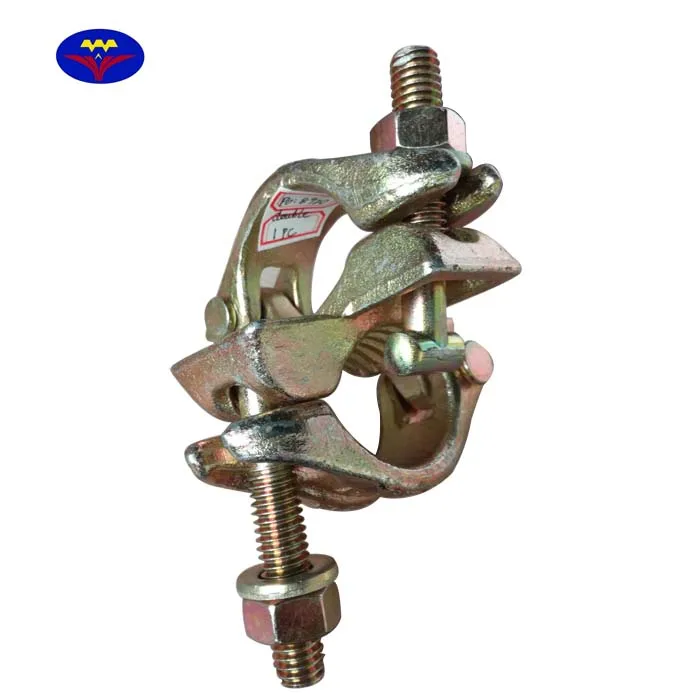 Threaded T Bolt and Nut Tighten Clamp for Tubular Scaffolding Pipe Connection Joint