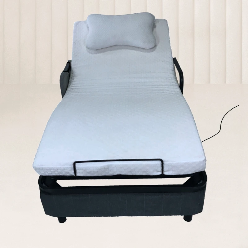 Source High quality bed mechanism foldable electric adjustable Bed with  base and bed skirt on m.alibaba.com