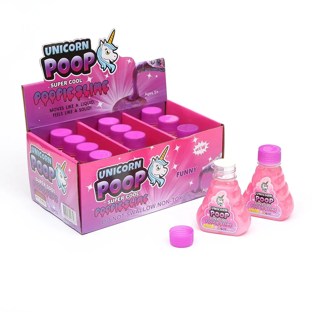 2022 оптовая продажа настраиваемая слайм-игрушка в форме единорога для детей не липкая Экологически чистая слайм-Шпатлевка