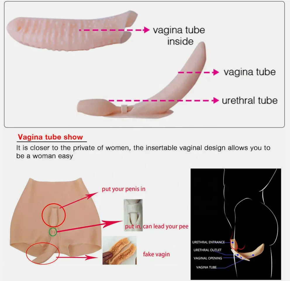 Silicone Woman Big Hips and Booty Bum Artificial Butt Padded Panty Fake Silicone Buttocks Enhancer Pant Nalgas De Silicona