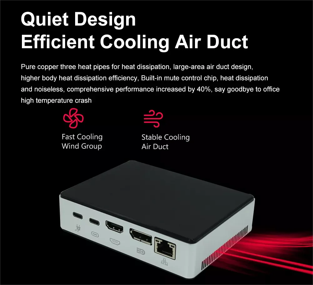 Smallest Pocket Mini Pc Core I51030ng7 7*24hours Working Hd2.0 Dp Type