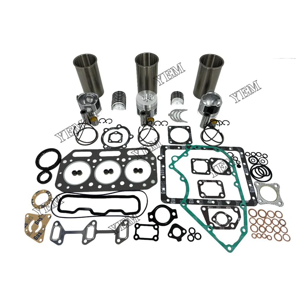For Yanmar 3T75HA Overhaul Kit With Bearing Set Engine Parts