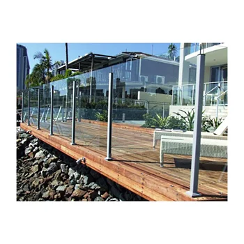 High Quality Modern Design Aluminum Glass Railing Balustrade