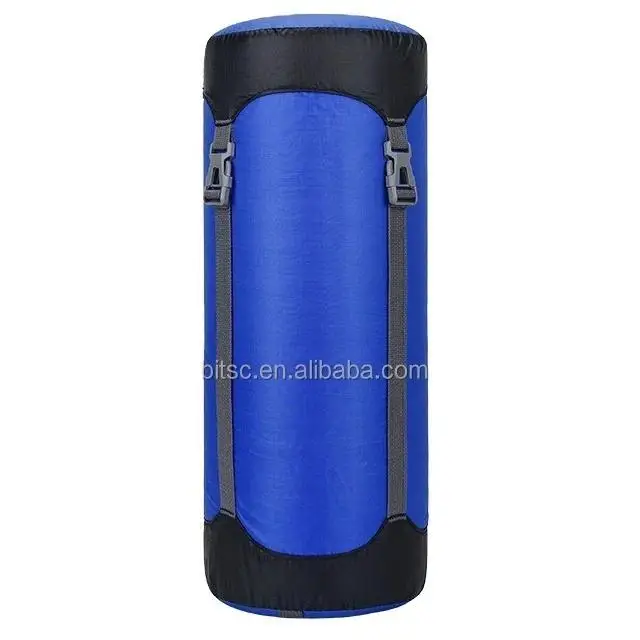 Waterproof Camping Compressed Travel Bags for Hiking Camping Draw String Compression Stuff Sack Storage Bag for Sleeping Bag