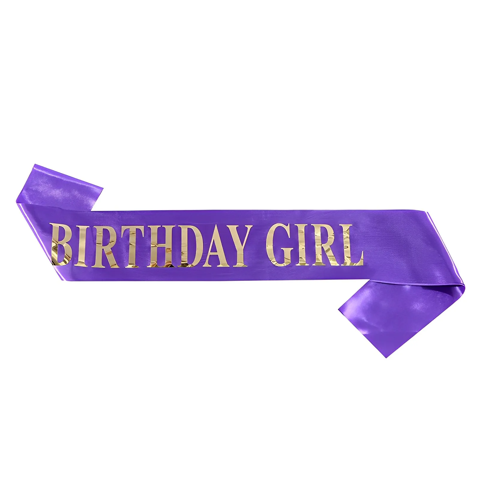 Weiße Satin-Schärpe Zum 21. Geburtstag Mit Rosa Buchstaben – „It's My 21st Birthday“