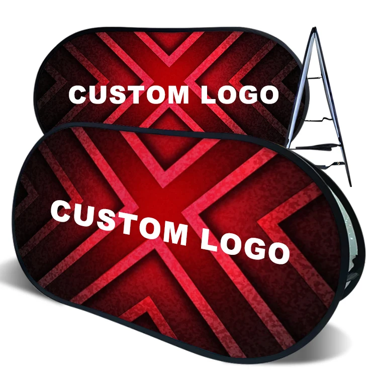 Factory Fabric Made Horizontal  Advertising Pop up Banner Custom Event Pop up Pop Out Banner