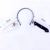 Coltello affilato nero