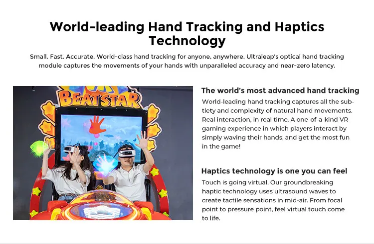 World-leading Hand Tracking Products: Small. Fast. Accurate.