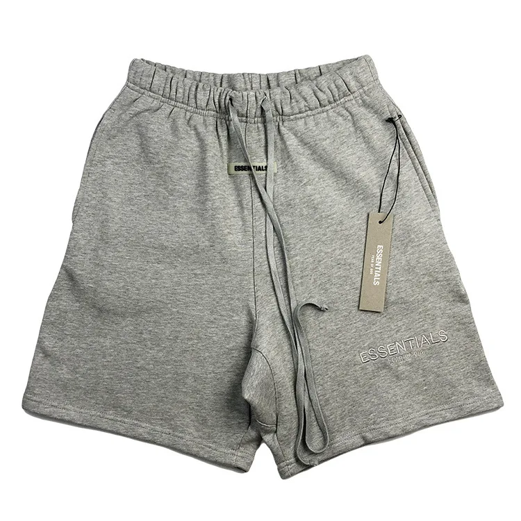 Custom Cotton Reflective Sport Jogger Gym Athletic Men Short