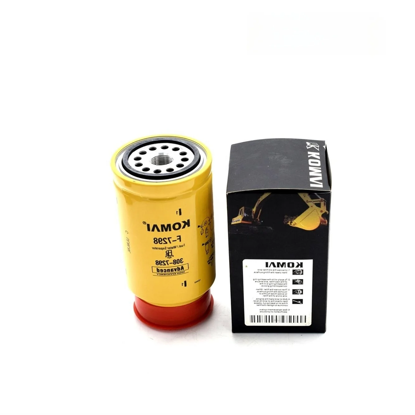 KOMAI Diesel Fuel Engine Filter 2656F853 SN30040 FS20052 BHC5056 BHC5106 for Construction Vehicles