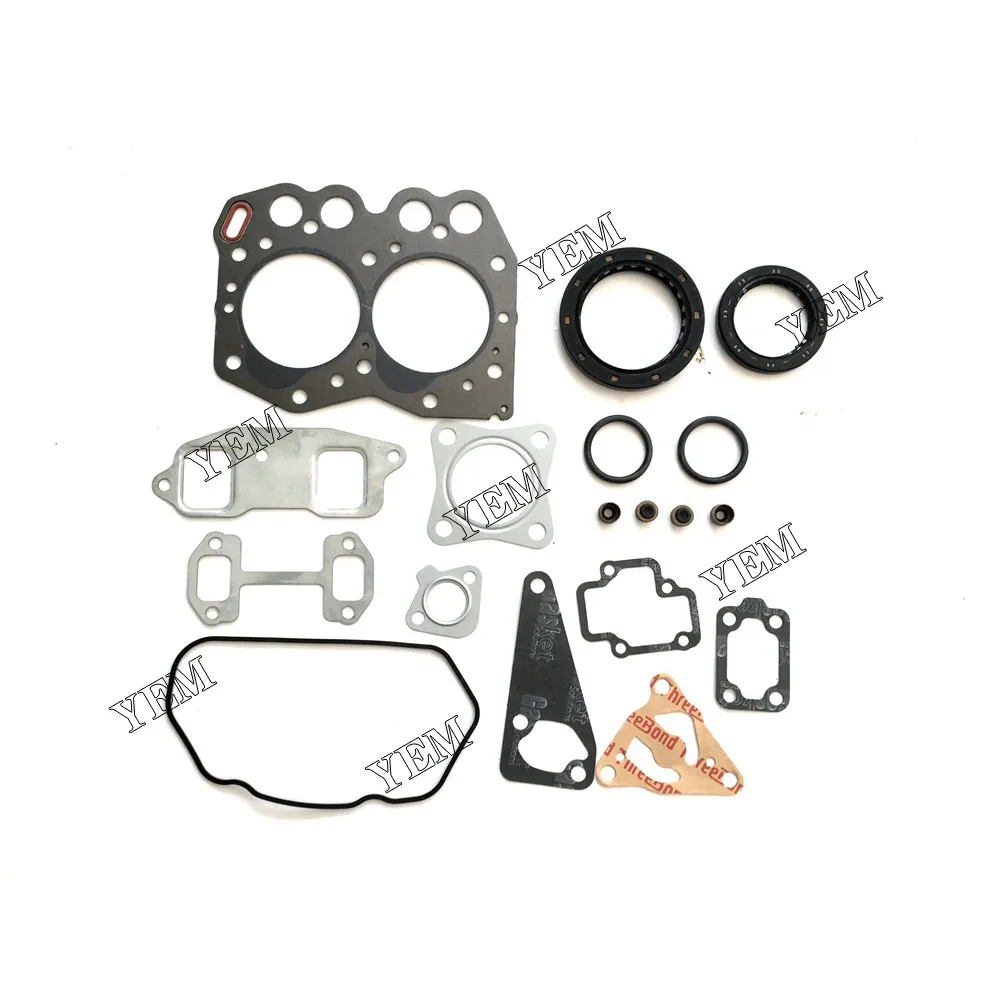 Agricultural Engine Parts for Yanmar 2TNE66N 2TNE66KC Overhaul Gasket Set for Yanmar Tractor Engine Parts