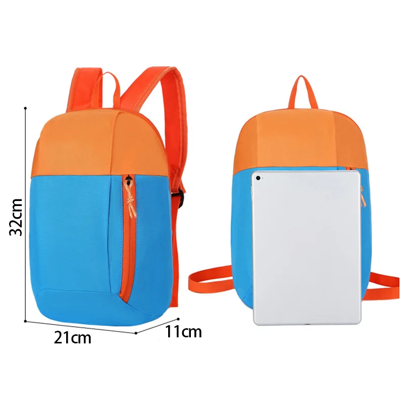Fashionable and Durable Oxford Fabric School Bag Two Sizes Primary Secondary School Students Backpack for Unisex