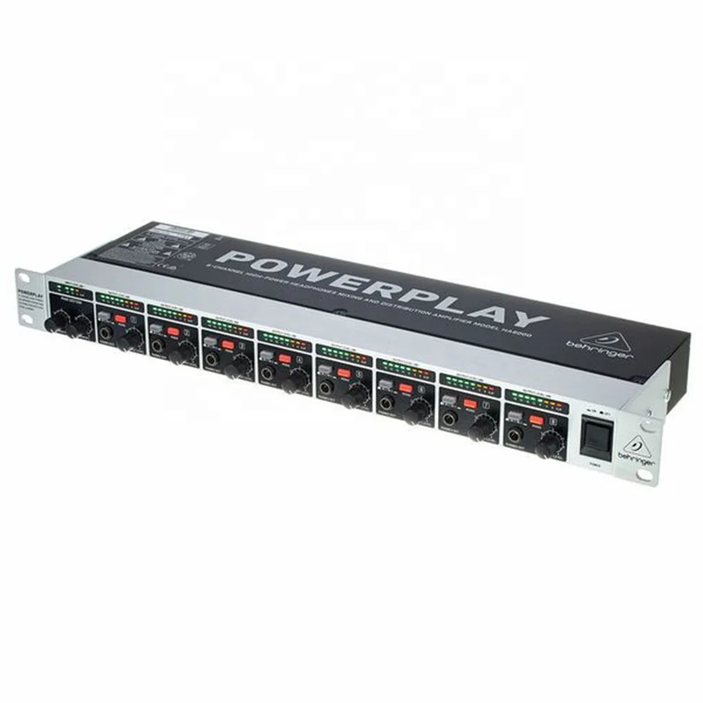 ベリンガー HA8000 V2 8チャンネル ステレオ ヘッドホンアンプ