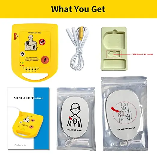 Mini Aed Trainer Portable Aed Training Kit Essentials Aed Training