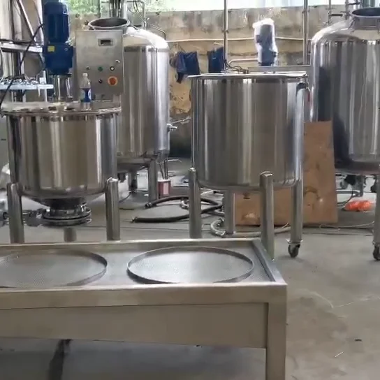 Бак для смешивания меда из нержавеющей стали