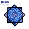 Blue Fluorescent Flower