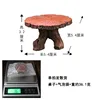 Wooden stump table, bubble wrap