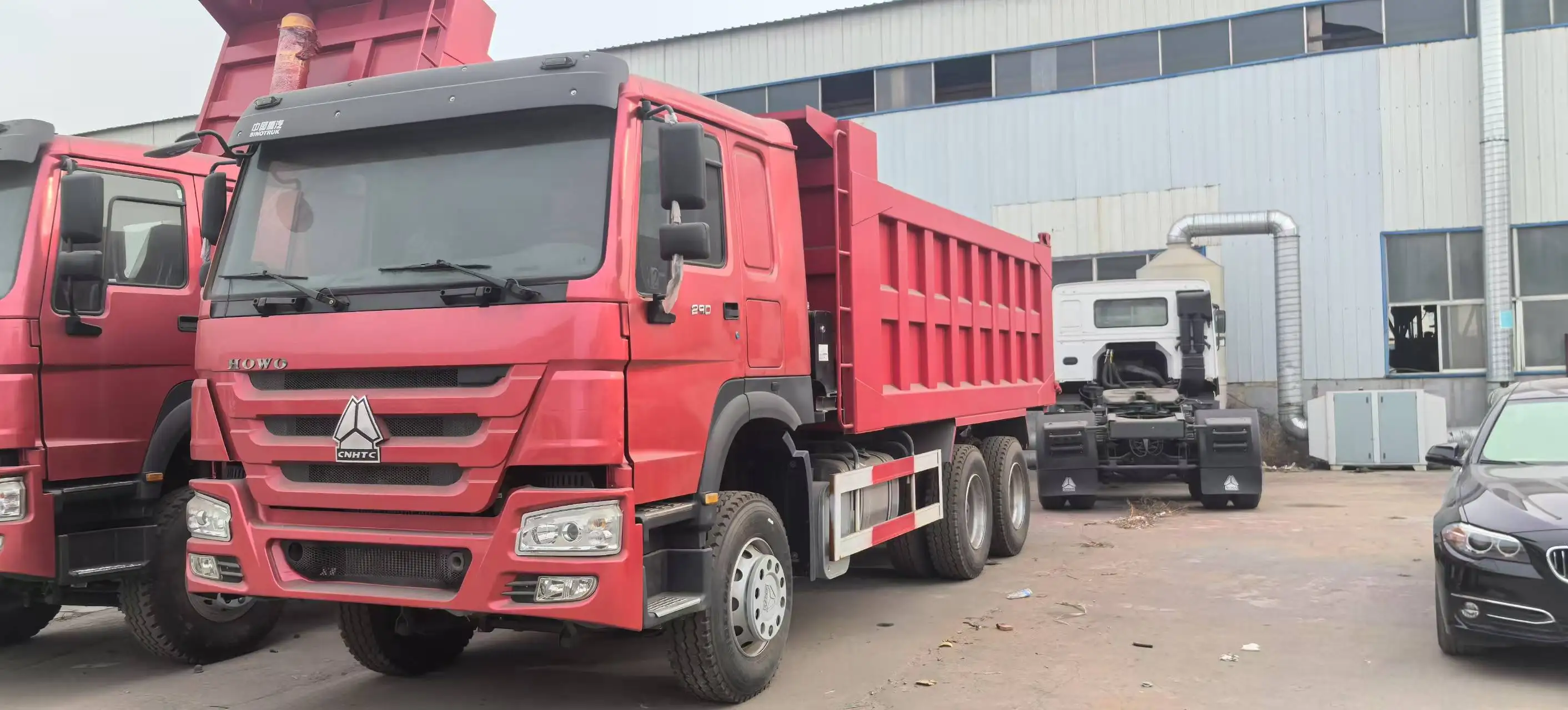 Customizable Logo Dump Truck Quality Assurance 6x4 Diesel Heavy Truck Left Steering Euro 2 Emission Can Be Customized Colors