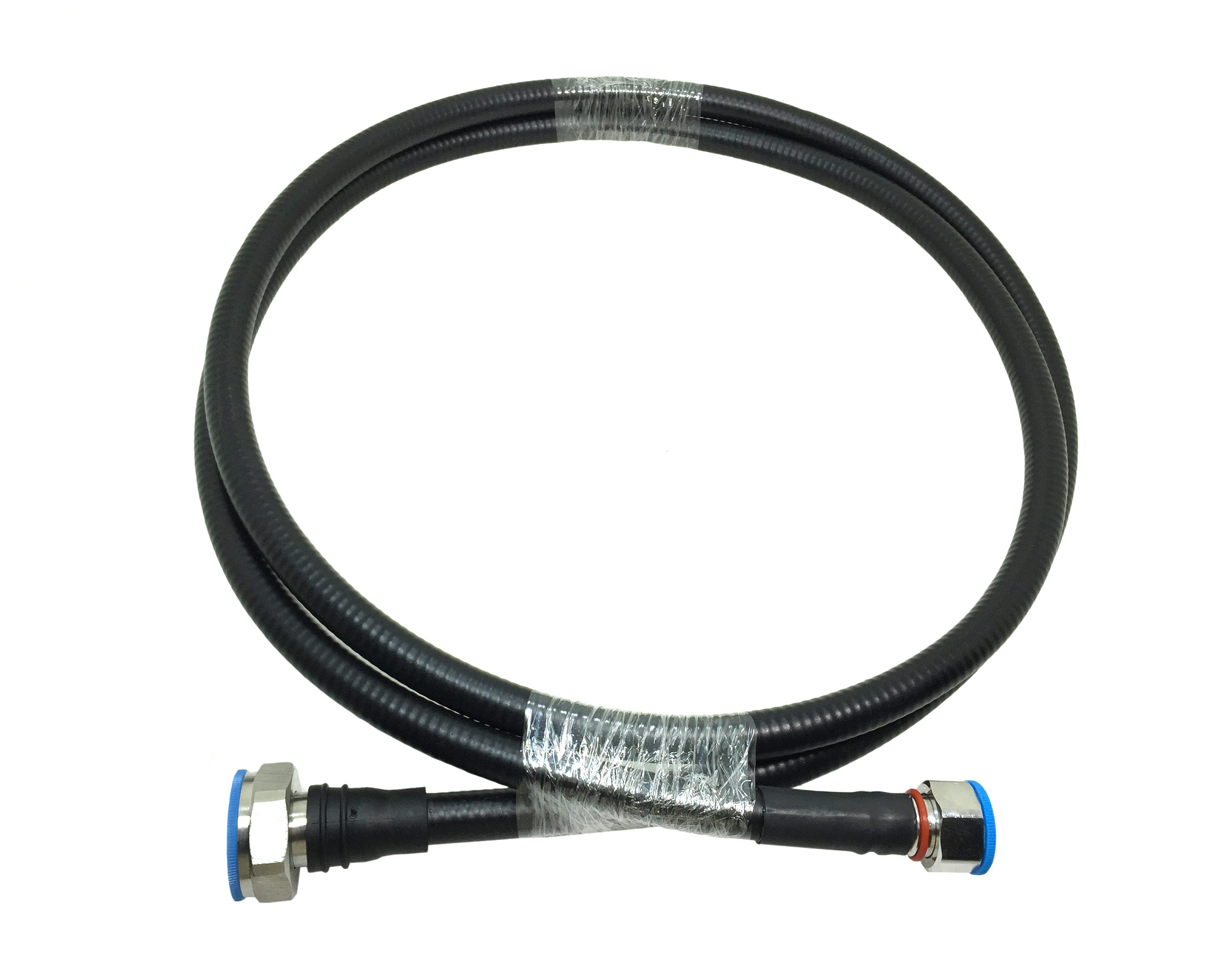 Factory Price 7/16 din male straight to 4.3-10 mini din male 1/2 superflexible cable assembly Rf jumper cable