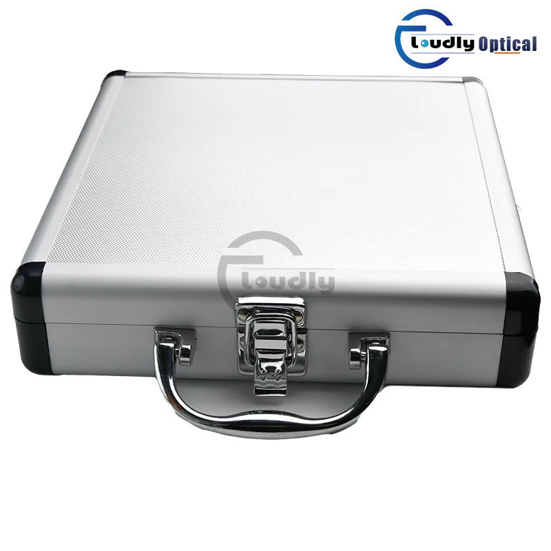 Набор оптических пробных линз из Китая комплект оптометрический прибор для проверки глаз JS-68 с серебристым металлическим