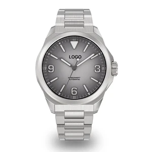 Custom OEM Brand 40MM Solid Ultra Grade Titanium Automatic Watches for Men with UltraHex Coating Powered by Miyota 90S5