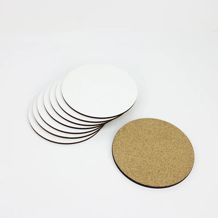 Wholesale Diy Pattern Mdf Wood Coaster Sublimation Blanks Round ...