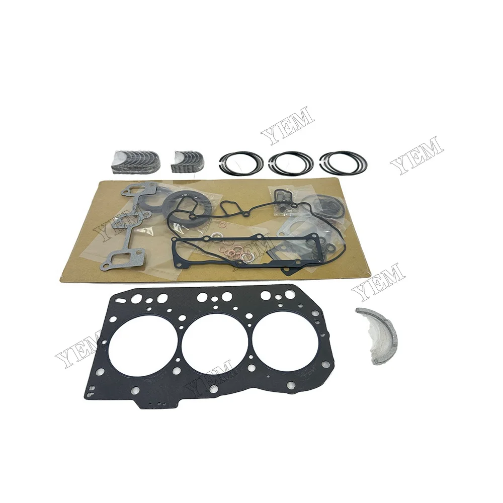 3TNC80 Overhaul Re-ring Kit For Yanmar Engine Piston Ring Gasket Bearing