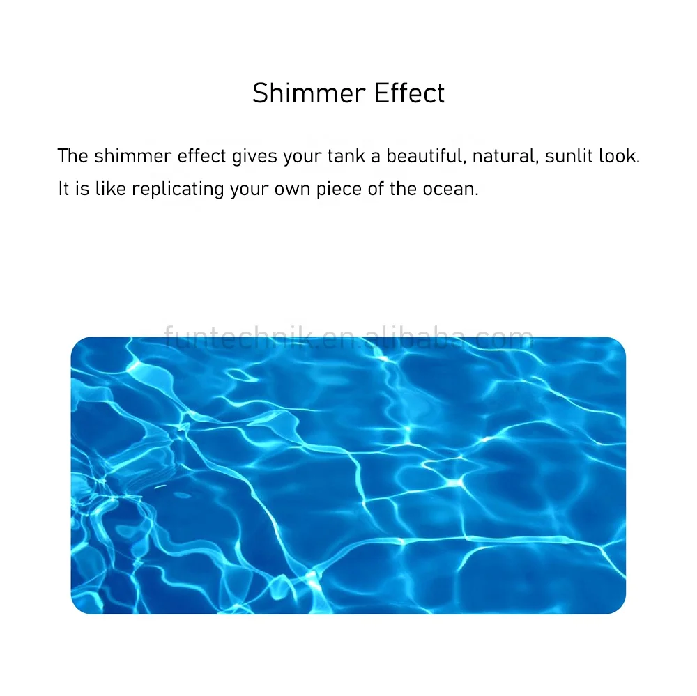 A7 2.0 Generation 100W Automatic Sunrise Sunset Programmable Marine Led Aquarium Light for Coral Reef Fish Tank