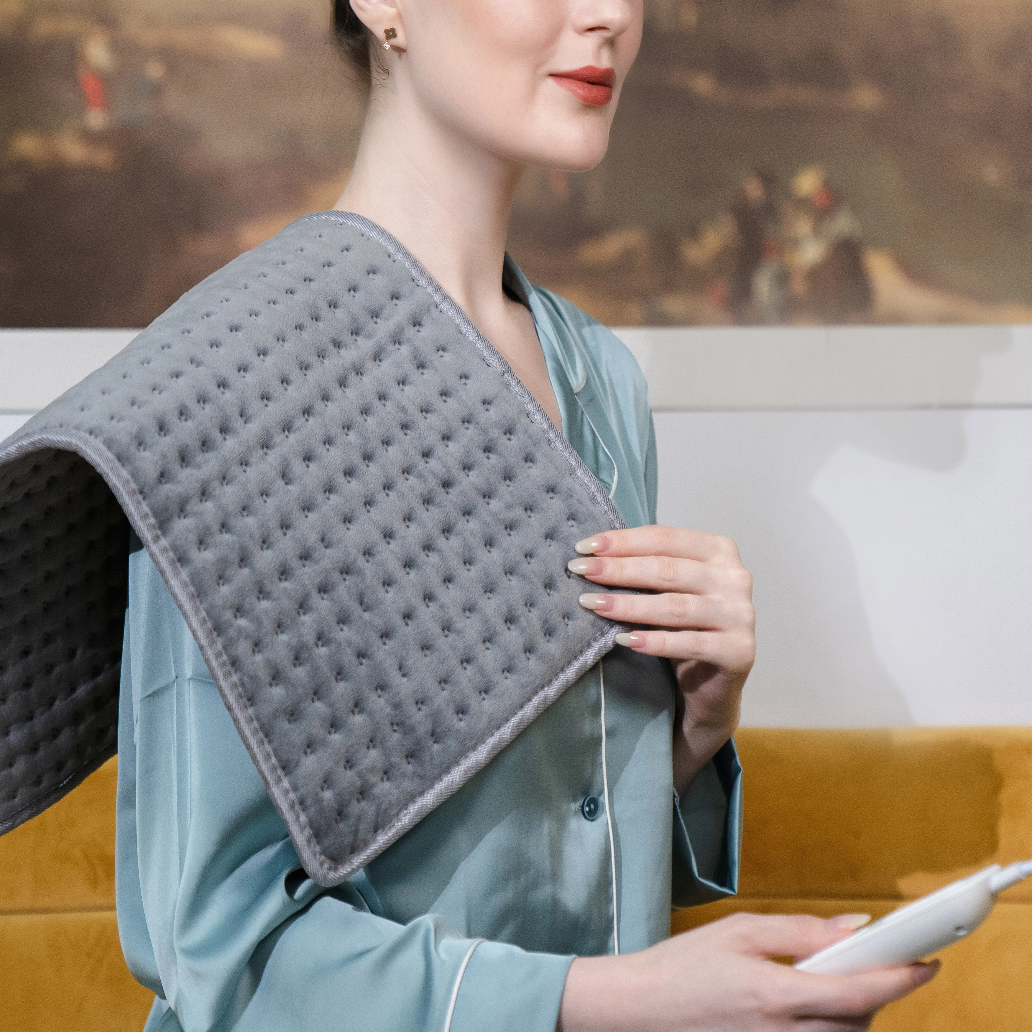 YUNSHAN Fast Heating Machine Washable Personal Care Body Warmer Electric Heating Pad