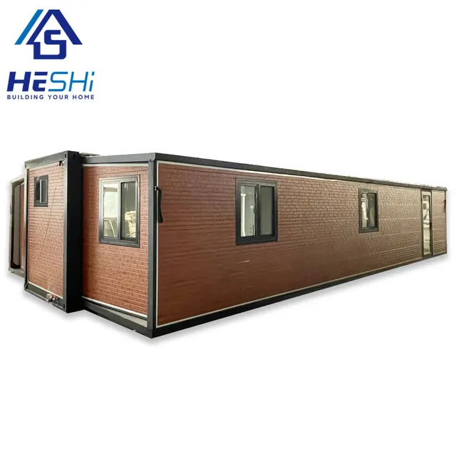 Ready To Ship 40Ft 20Ft Prefab Granny Flat Mobile Expandable Container House 3 Bedroom Prefabricated Light Steel Portable Home