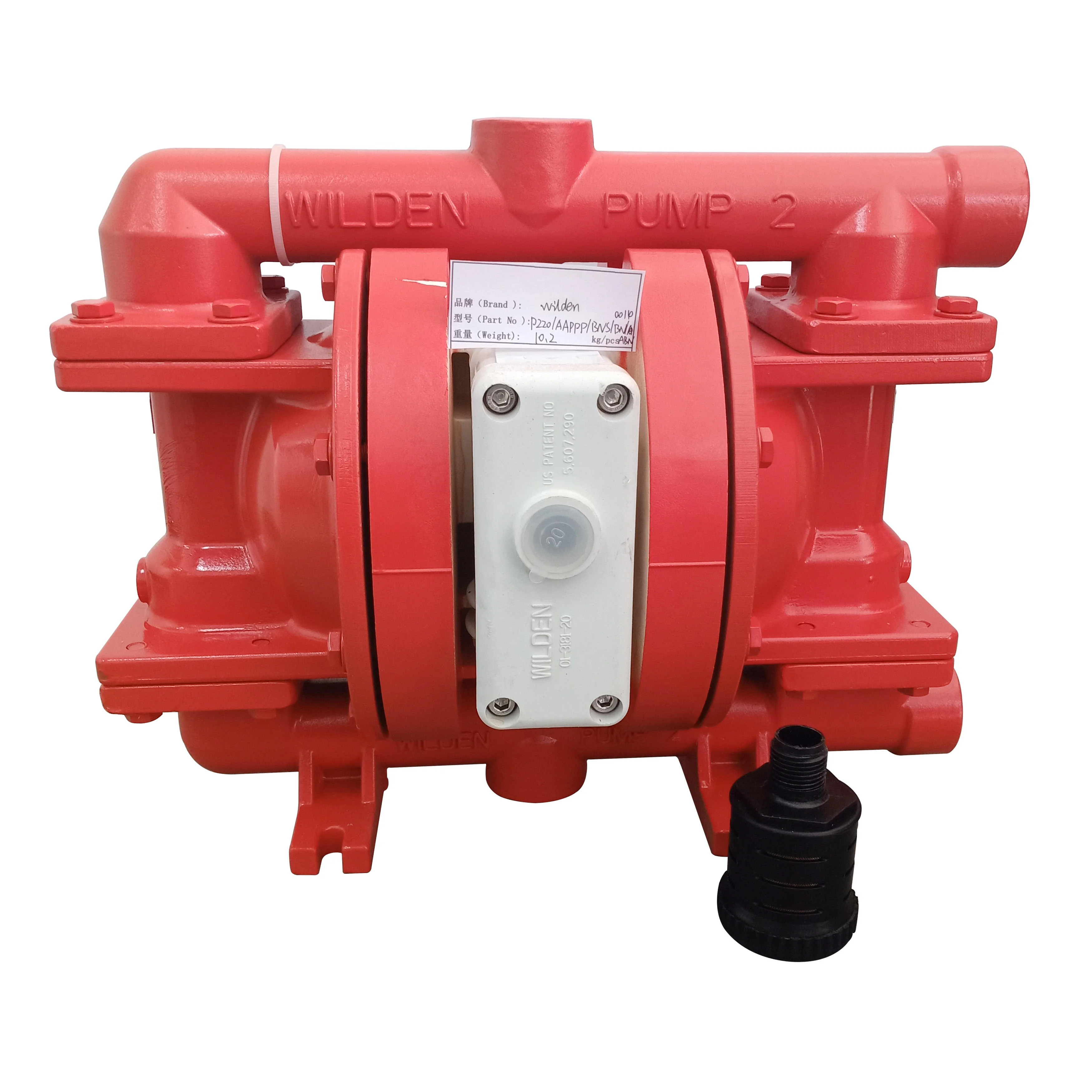 wilden bolted metal Air operated double diaphragm pumps p220 with ...