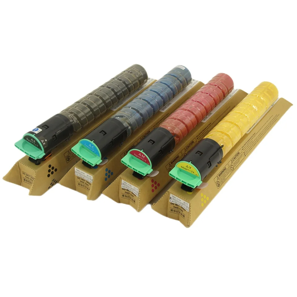 LCL Compatibele tonercartridge 841504 841505 841506 841507 MP C2030 C2050 C2051 C2530 C2550 C2551 (1 zwart 1cyaan 1magenta 1 geel) vervanging voor Ricoh Aficio MP C2030