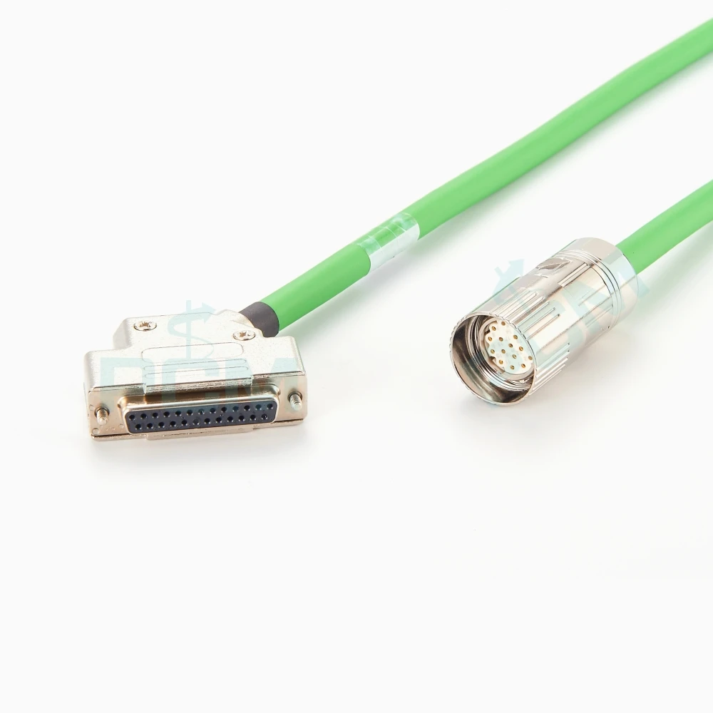 CNC Servo Engine Signal Encoder Cable 6FX5002-2CA31-1AF0