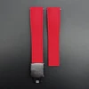 Fibbia in argento rosso