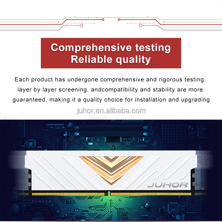 JUHOR DDR4 3600MHz 32GB /16gb*2 CL18 1.35V High-Speed Model