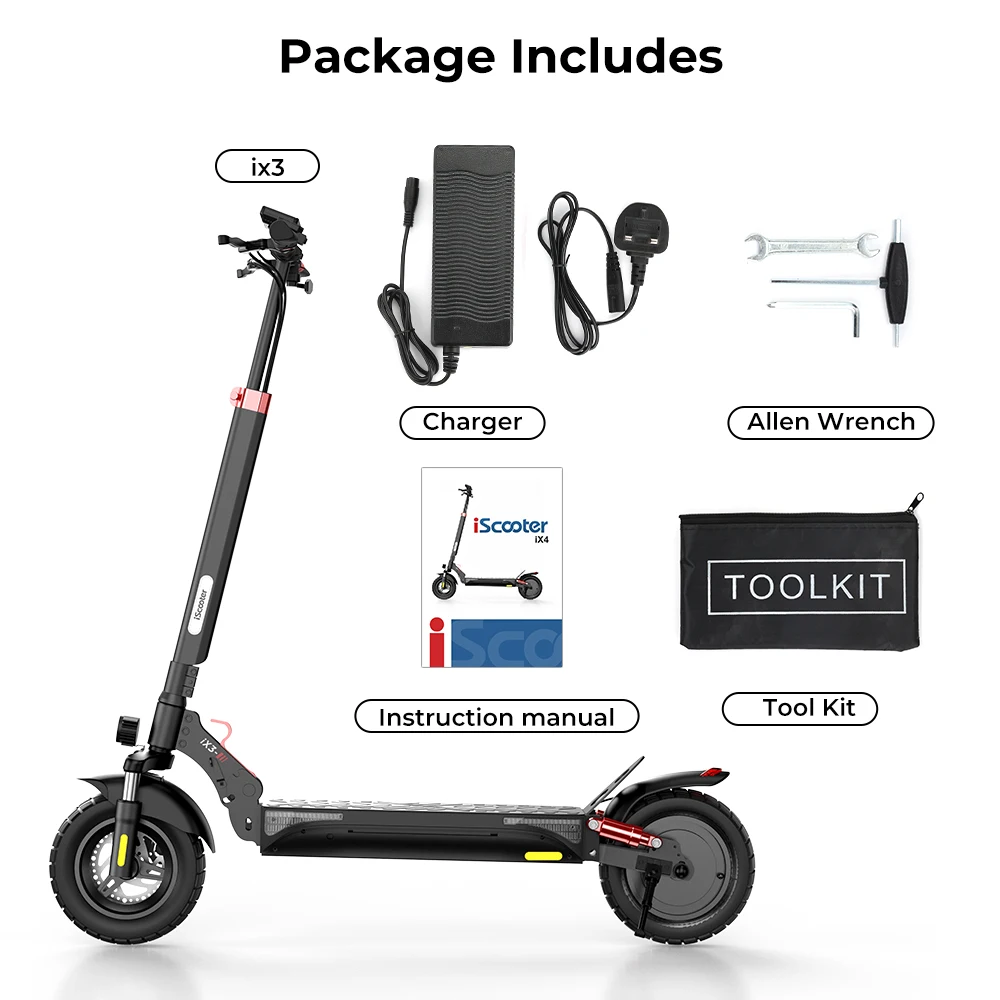 Iscooter Ix3 800w Off Road Electric Scooter - Buy Off Road Electric ...