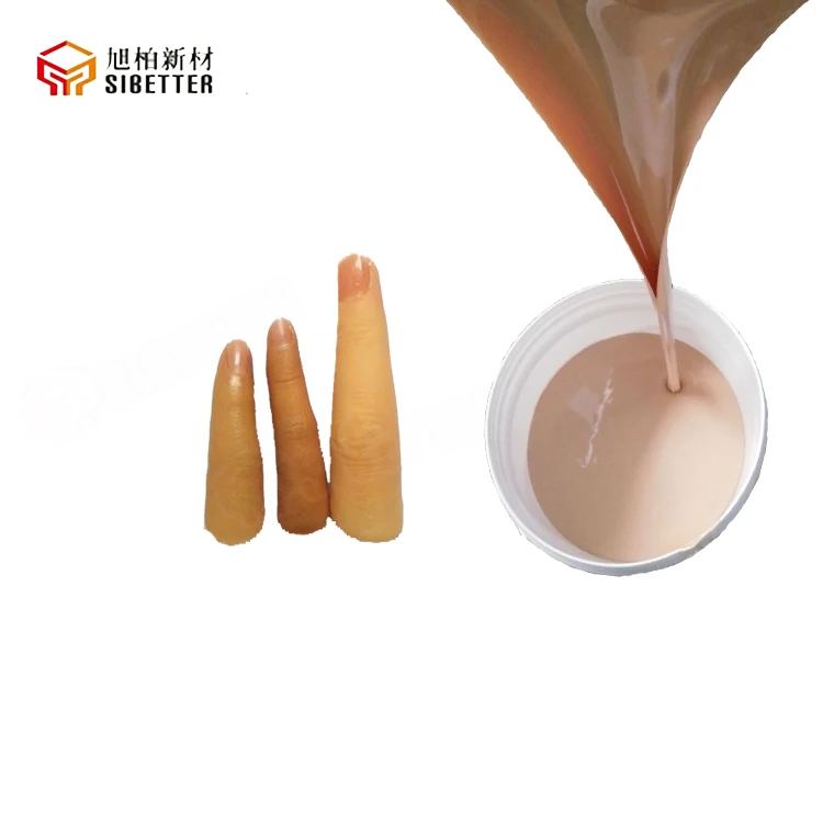 Platinum Cure Life Casting Liquid Silicone Rubber for Silicone Hand Prosthetic