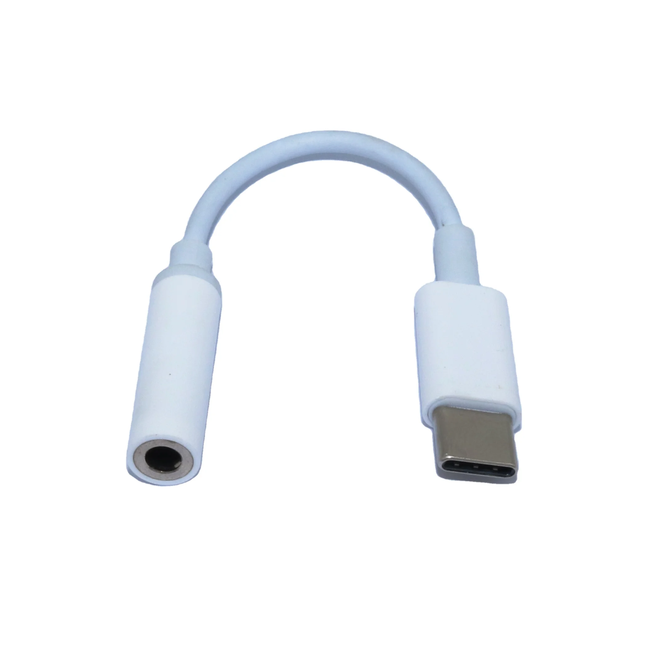 Dual Type C Jack Headphone Adapter For 