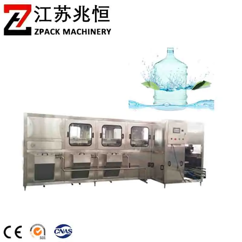 450BPH Tam Otomatik Baril Dolu 3-15L Galon Doldurma Makinesi