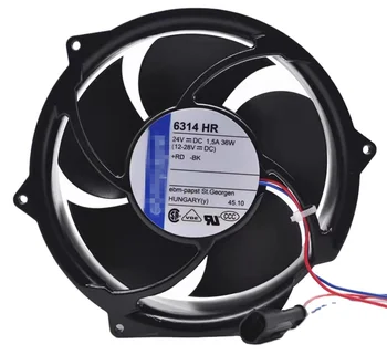 6314HR-900 AB inverter fan 17CM with plug 17251 24V 36W metal large air cooling fan with docking plug