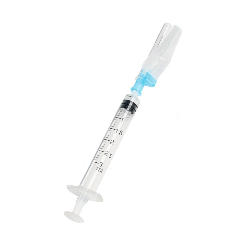 Disposable Low Dead Space Syringe with Safety Needle High Quality Hospital Supply