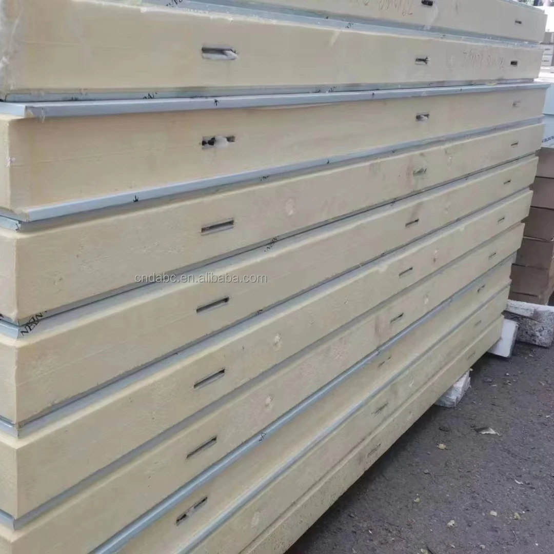 Hook Type PU Sandwich Panels Cold Storage Insulation Air Condition System