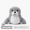Grey seal with bouncy ball