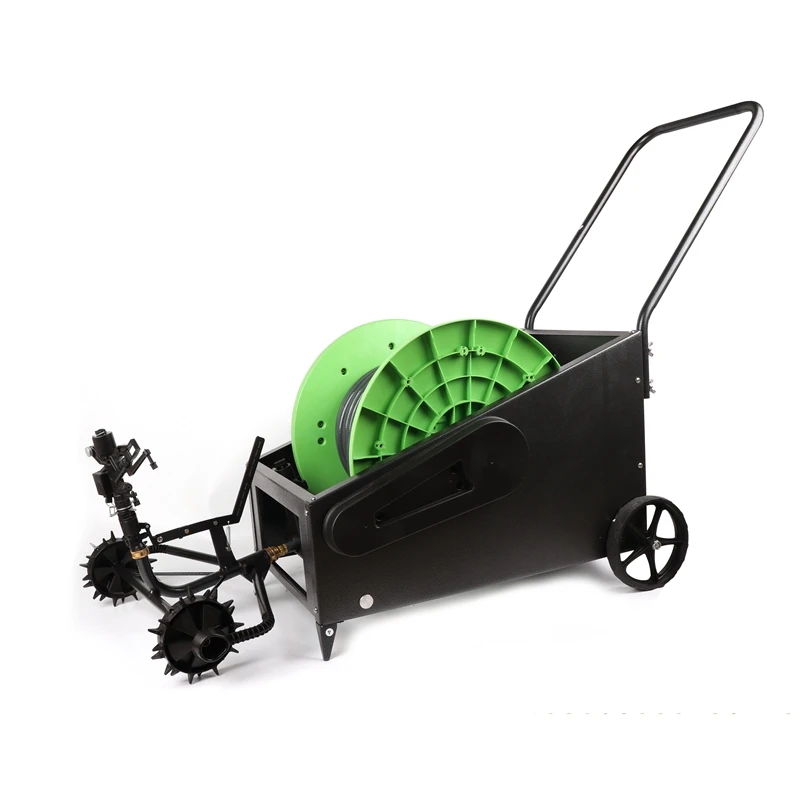 40M Continuously Variable Transmission Automatic Water Hose Reel Cart Traveling Sprinkler Garden Sprinkler Irrigation  System