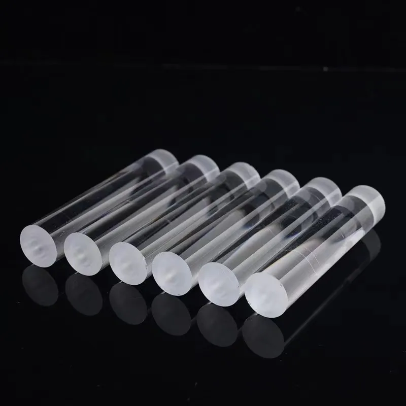 Custom optical fused silica glass cylindrical lens for machine